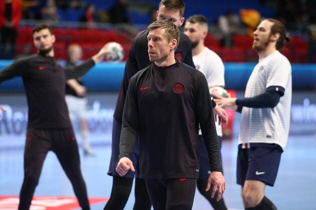 Gudjon Valur Sigurdsson (Paris Saint-Germain) HANDBALL : Paris Saint-Germain HB vs Elverum Handball - VELUX EHF Champions League - 13eme journee - 22 02 2020 KevinDomas Panoramic 