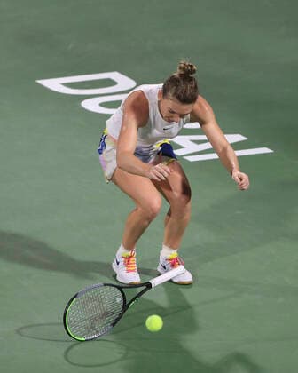 Simona Halep, Finale, Endspiel Tennis - Dubai Tennis Championships 2020 - WTA, Tennis Damen - Dubai Duty Free Tennis Stadium - Dubai - - United Arab Emirates - 22 February 2020. Copyright: xJuergenxHasenkopfx