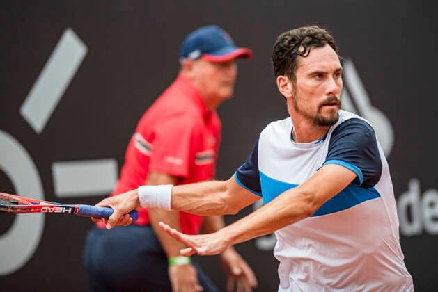 Rio Open RIO DE JANEIRO, RJ - 22.02.2020: RIO OPEN - Gianluca Mager (ITA) in a match valid for the quarterfinals of the Rio Open 2020 ATP500, held at Joquei Clube Brasileiro, in the city of Rio de Janeiro-RJ, this Saturday (22). (Photo: Fabio Leoni Fotoarena) x1878755x  FabioxLeoni