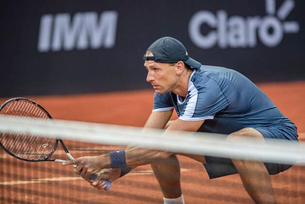 Rio Open RIO DE JANEIRO, RJ - 22.02.2020: RIO OPEN - Lukasz Kubot (POL) in a match valid for the semi-finals (doubles) l of the Rio Open 2020 ATP500, held at Joquei Clube Brasileiro, in the city of Rio de Janeiro-RJ, this Saturday (22). (Photo: Fabio Leoni Fotoarena) x1878842x  FabioxLeoni