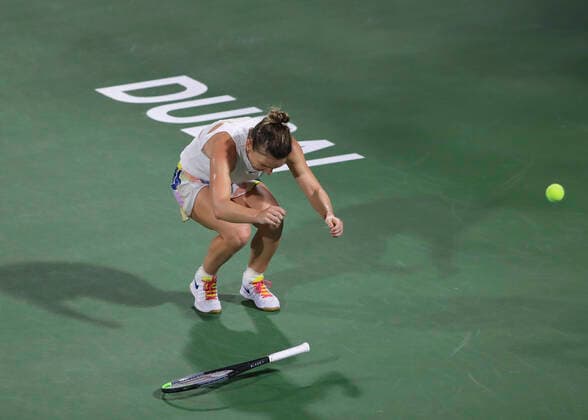 Simona Halep, Finale, Endspiel Tennis - Dubai Tennis Championships 2020 - WTA, Tennis Damen - Dubai Duty Free Tennis Stadium - Dubai - - United Arab Emirates - 22 February 2020. Copyright: xJuergenxHasenkopfx