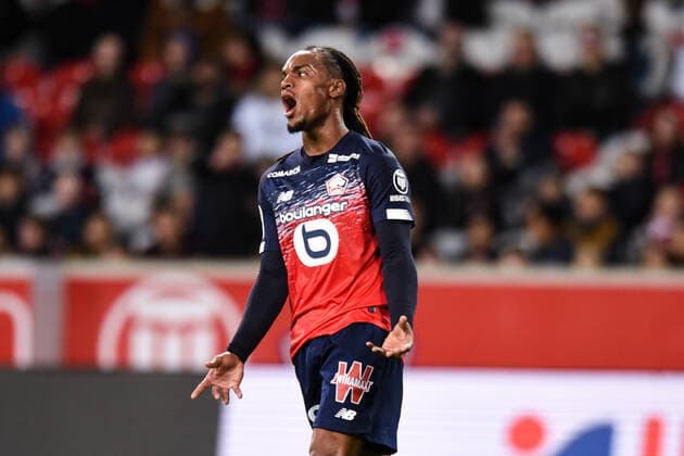 Attitude - Deception de Renato Sanches ( 18 - LOSC ) - FOOTBALL : Lille OSC vs Toulouse FC - Ligue 1 - Lille - 22 02 2020 FedericoPestellini Panoramic 