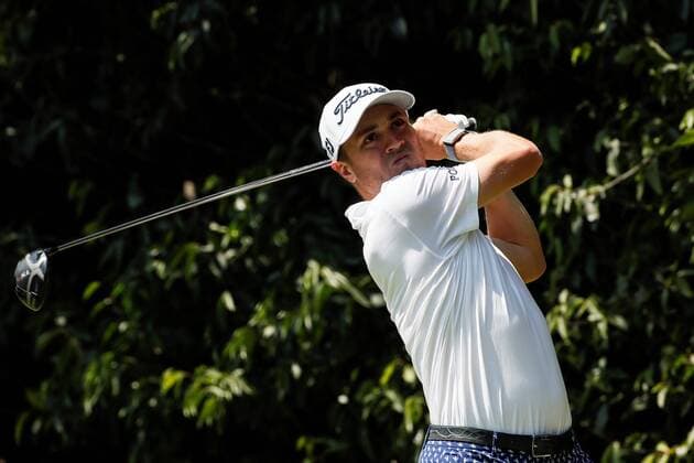 Sport Bilder des Tages American Justin Thomas competes during the third round of the PGA, Golf Herren World Tour Championship held at the Chapultepec Golf Club in Mexico City, Mexico, 22 February 2020. PGA World Tour Championship in Mexico !ACHTUNG: NUR REDAKTIONELLE NUTZUNG!  Copyright: xJosexMendezx AME5992 20200223-637180141180465335