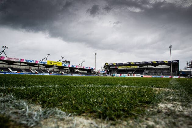 SOCCER - BL, LASK vs St.Poelten PASCHING,AUSTRIA,23.FEB.20 - SOCCER - tipico Bundesliga, Linzer ASK vs SKN Sankt Poelten. Image shows an overview of the Raiffeisen Arena Pasching. GEPAxpictures xManfredxBinder