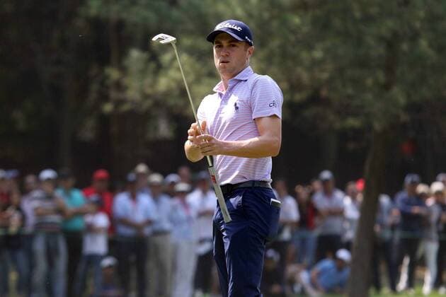 February 23, 2020: EUM20200223DEP17.JPG .CIUDAD DE MEXICO. GolfWGC Mexico.- 23 de febrero de 2020. El golfista estadounidense Justin Thomas durante el cuarto y ultimo dia del World Golf Championships Mexico, en el club de golf Chapultepec. Foto: Agencia EL UNIVERSALCarlos MejiaEELG Latin News: February 23, 2020 Copyright: xElxUniversalx