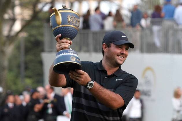 February 23, 2020: EUM20200223DEP47.JPG .CIUDAD DE MEXICO. GolfWGC Mexico.- 23 de febrero de 2020. El golfista estadounidense Patrick Reed recibe el trofeo de ganador del World Golf Championships Mexico, en el club de golf Chapultepec. Foto: Agencia EL UNIVERSALCarlos MejiaEELG Latin News: February 23, 2020 Copyright: xElxUniversalx