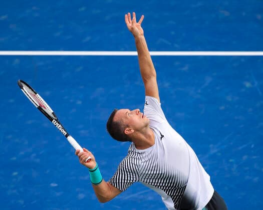 Philipp Kohlschreiber(GER) Tennis - Dubai Duty Free Tennis Championships - ATP, Tennis Herren - Dubai Duty Free Tennis Stadium - Dubai - - United Arab Emirates - 24 February 2020. Copyright: xJuergenxHasenkopfx