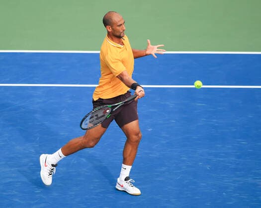 Mohamed Safwat (EGY) Tennis - Dubai Duty Free Tennis Championships - ATP, Tennis Herren - Dubai Duty Free Tennis Stadium - Dubai - - United Arab Emirates - 24 February 2020. Copyright: xJuergenxHasenkopfx