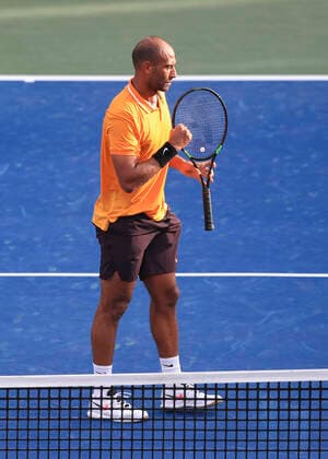 Mohamed Safwat (EGY) Tennis - Dubai Duty Free Tennis Championships - ATP, Tennis Herren - Dubai Duty Free Tennis Stadium - Dubai - - United Arab Emirates - 24 February 2020. Copyright: xJuergenxHasenkopfx