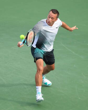 Philipp Kohlschreiber(GER) Tennis - Dubai Duty Free Tennis Championships - ATP, Tennis Herren - Dubai Duty Free Tennis Stadium - Dubai - - United Arab Emirates - 24 February 2020. Copyright: xJuergenxHasenkopfx