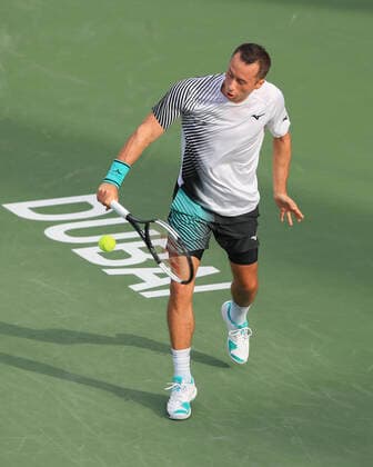 Philipp Kohlschreiber(GER) Tennis - Dubai Duty Free Tennis Championships - ATP, Tennis Herren - Dubai Duty Free Tennis Stadium - Dubai - - United Arab Emirates - 24 February 2020. Copyright: xJuergenxHasenkopfx