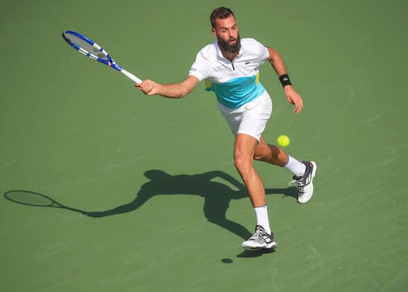 Benoit Paire (FRA) Tennis - Dubai Duty Free Tennis Championships - ATP, Tennis Herren - Dubai Duty Free Tennis Stadium - Dubai - - United Arab Emirates - 25 February 2020. Copyright: xJuergenxHasenkopfx