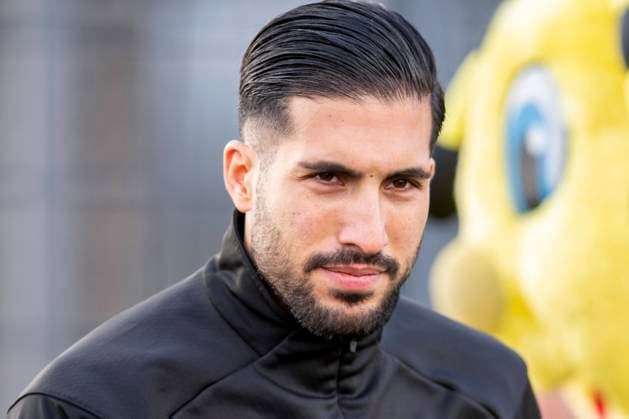 Fußball: 1. Bundesliga, Saison 2019 2020, Training von Borussia Dortmund am 25.02.2020 in Dortmund (Nordrhein-Westfalen). Emre Can betritt den Trainingsplatz. Copyright: xInderlied Kirchner-Mediax