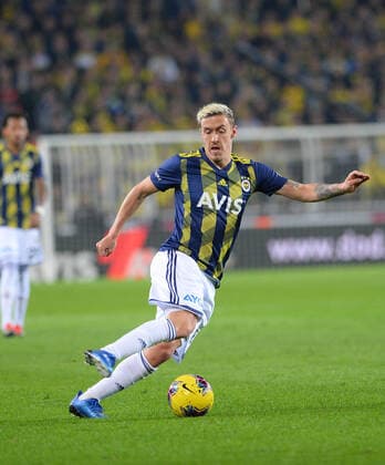 Max Kruse of Fenerbahce during Turkish Super league football match between Fenerbhace and Galatasaray at Ulker Stadium in Istanbul , Turkey on February 23 , 3020. 