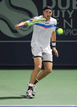 Jan-Lennard Struff (GER) Tennis - Dubai Duty Free Tennis Championships - ATP, Tennis Herren - Dubai Duty Free Tennis Stadium - Dubai - - United Arab Emirates - 26 February 2020. Â Copyright: xJuergenxHasenkopfx