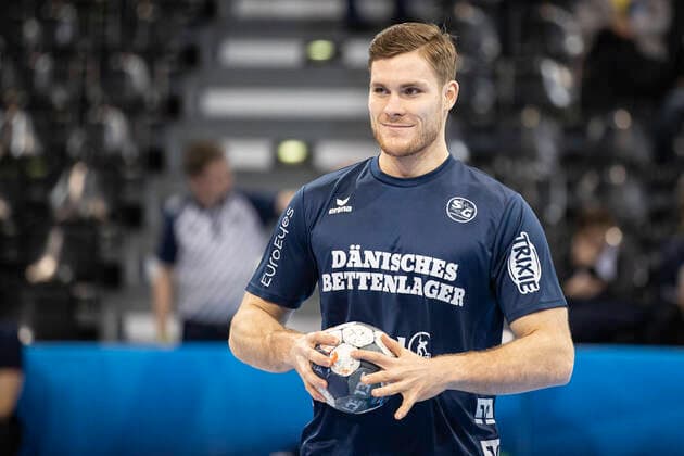 SG Flensburg-Handewitt vs RK Celje Pivovarna Lasko, Handball, EHF Champions League Gruppenphase, 26.02.20; Flensburg Johannes Golla (SG Flensburg-Handewitt, 04) Copyright: xBEAUTIFULxSPORTS MarioxM.xKobergx