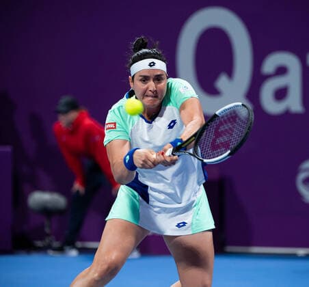 WTA, Tennis Damen Qatar TOTAL Open 2020 Doha Ons Jabeur (TUN) WTA Qatar TOTAL Open 2020