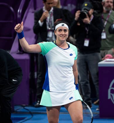 WTA, Tennis Damen Qatar TOTAL Open 2020 Doha Ons Jabeur (TUN) WTA Qatar TOTAL Open 2020