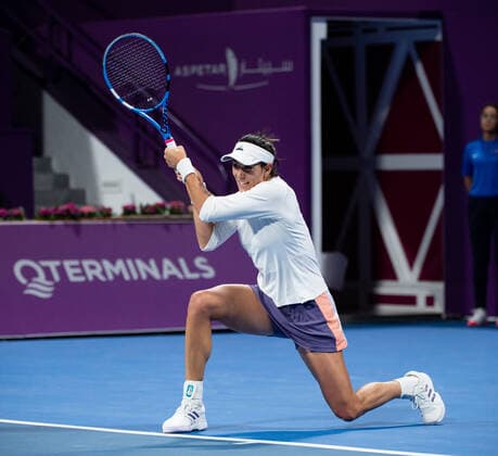 WTA, Tennis Damen Qatar TOTAL Open 2020 Doha Garbine Muguruza (ESP) WTA Qatar TOTAL Open 2020