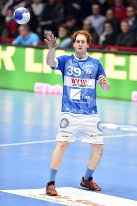 Lukas Stutzke (Bergischer HC) , GER, MT Melsungen - Bergischer HC, Handball, 1. Bundesliga Maenner, 27.02.2020, GER, MT Melsungen - Bergischer HC, Handball, 1. Liga Maenner, 27.02.2020 Kassel Copyright: xSippel xEibner-Pressefotox EP_rsl