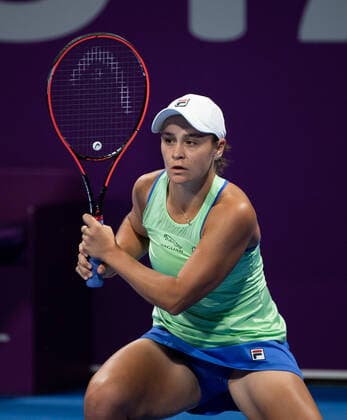 WTA, Tennis Damen Qatar TOTAL Open 2020 Doha Ashleigh Barty (AUS) WTA Qatar TOTAL Open 2020