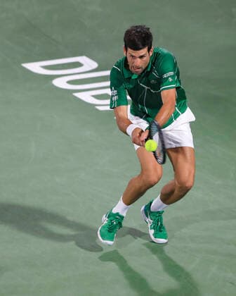 Novak Djokovic (SRB) Tennis - Dubai Duty Free Tennis Championships - ATP, Tennis Herren - Dubai Duty Free Tennis Stadium - Dubai - - United Arab Emirates - 28 February 2020. Â Copyright: xJuergenxHasenkopfx