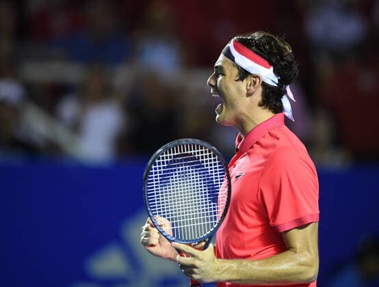 (200229) -- ACAPULCO, Feb. 29, 2020 -- Taylor Fritz celebrates after winning the men s singles semifinal match between Taylor Fritz of the United States and John Isner of the United States at the 2020 ATP, Tennis Herren Mexican Open tennis tournament in Acapulco, Mexico, Feb. 28, 2020. ) (SP)MEXICO-ACAPULCO-TENNIS-ATP-MEXICAN OPEN-SEMIFINALS XinxYuewei 