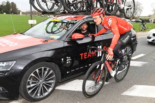 NINOVE, BELGIUM - FEBRUARY 29 : SUTTERLIN Jasha of Team Sunweb during the Flanders Classics 75th Omloop Het Nieuwsblad cycling race with start in Ghent and finish in Ninove on February 29, 2020 in Ninove, Belgium, 29 02 2020 CYCLISME : CIRCUIT HET NIEUWSBLAD - 29 02 2020 PhotoNews Panoramic 