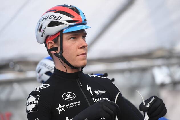 Dutch Fabio Jakobsen of Deceuninck - Quick-Step pictured ahead of the 71st edition of the Kuurne-Brussels-Kuurne one day cycling race, 200 km from Kuurne to Kuurne via Brussels, Sunday 01 March 2020. DAVIDxSTOCKMAN  x05774897x