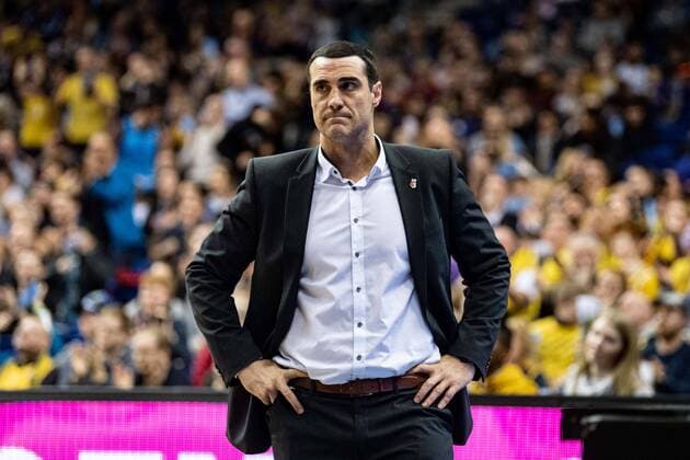 Basketball Berlin 01.03.2020 EasyCredit-BBL 1. Bundesliga Saison 2019 2020 Alba Berlin - Brose Bamberg Roel Moors (Bamberg, Trainer)