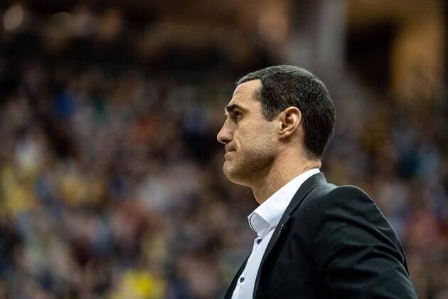 Basketball Berlin 01.03.2020 EasyCredit-BBL 1. Bundesliga Saison 2019 2020 Alba Berlin - Brose Bamberg Roel Moors (Bamberg, Trainer)