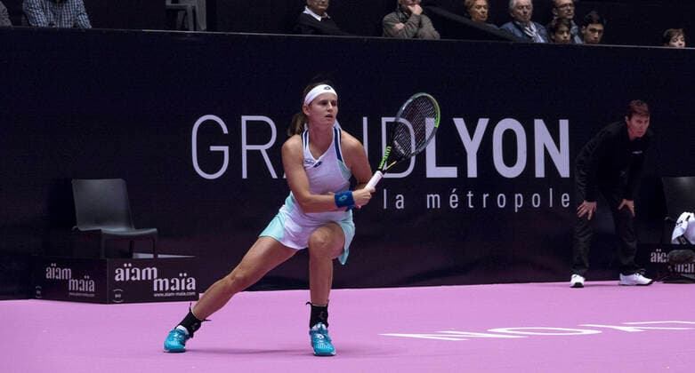 Greet MINNEN (BEL) TENNIS : Open 6eme Sens - Palais des sports Lyon - 02 03 2020 SandrineTHESILLAT Panoramic 
