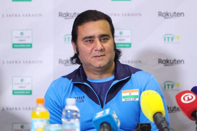 Davis Cup - India press conference, PK, Pressekonferenz Indian coach Rohit Rajpal speak to the media during a press conference during the Davis Cup Qualifiers between Croatia and India in Zagreb, Croatia, on March 03, 2020. LukaxStanzl PIXSELL
