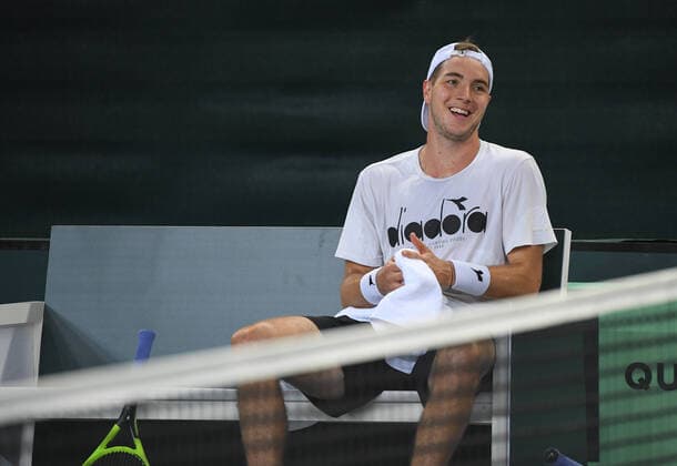 Davis Cup Qualifiers 2020 Germany - Belarus German Team: Jan -Lennard Struff , Germany