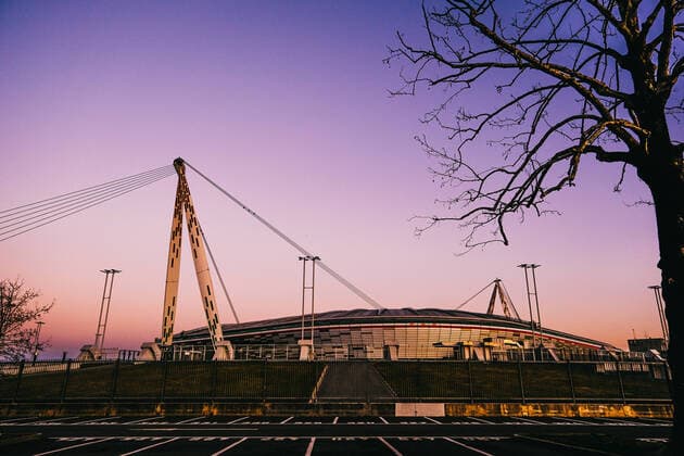 A view of the Juventus stadium. Italy closed all schools and universities until March 15. Italian government suspended the people access to all sporting events until April 3rd as part of measures against coronavirus COVID-19 . Serie A football matches will take place behind closed doors. Torino 04 03 2020 Juventus Stadium Photo Federico Tardito Insidefoto federicoxtardito