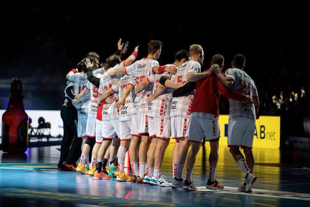 SG Flensburg-Handewitt vs MT Melsungen, LIQUI-MOLY Handball Bundesliga, 04.03.20; Flensburg Team Melsungen Copyright: xBEAUTIFULxSPORTS MarioxM.xKobergx