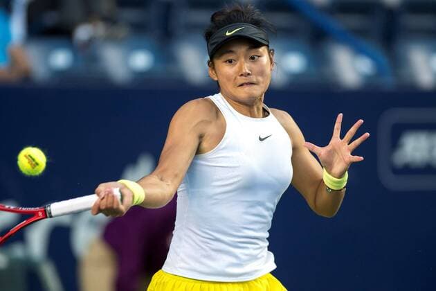 Chinese tennis player Yafan Wang in action against Australian Astra Sharma during a game of the Monterrey Open, in Monterrey, Mexico, 4 March 2020. Monterrey Open !ACHTUNG: NUR REDAKTIONELLE NUTZUNG!  Copyright: xMiguelxSierrax AME1087 20200305-637189742760896129
