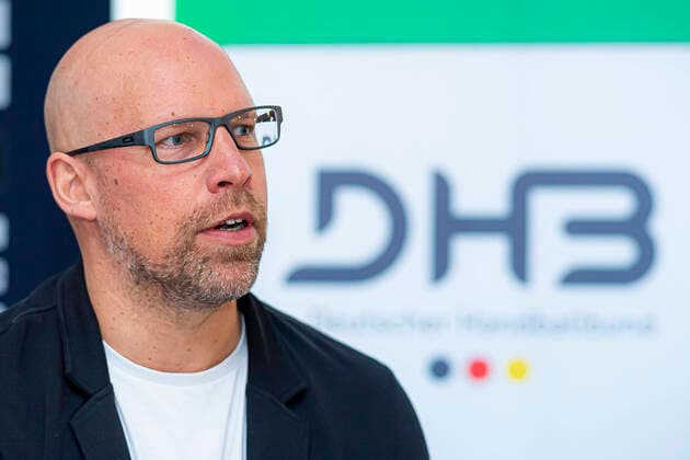 Handball, Frauen: EM 2020 Qualifikation, DHB Pressekonferenz, Deutschland vs. Slowenien Vorstand Axel Kromer Bietigheim-Bissingen Egetrans Arena Baden-Württemberg Deutschland