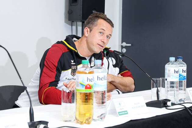 Philipp KOHLSCHREIBER (GER), Auslosung, Davis Cup Qualifikation 2020 - Deutschland vs. Weißrussland, Düsseldorf, 05.03.2020,
