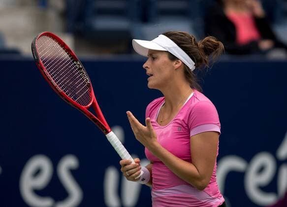 German Tatjana Maria returns a ball to Britain Johanna Konta during the fourth day of Monterrey Tennis Open in Monterrey, Mexico, 05 March 2020. Monterrey Tennis Open !ACHTUNG: NUR REDAKTIONELLE NUTZUNG!  Copyright: xMIGUELSIERRAx AME1452 20200306-637190508935384771