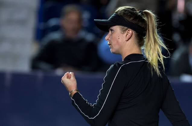 Ukrainian tennis player Elina Svitolina in action against Belarusian Olga Govortsova during the Monterrey Open, in Monterrey, Mexico, 5 March 2020. Monterrey Open !ACHTUNG: NUR REDAKTIONELLE NUTZUNG!  Copyright: xMiguelxSierrax AME1571 20200306-637190696368651298