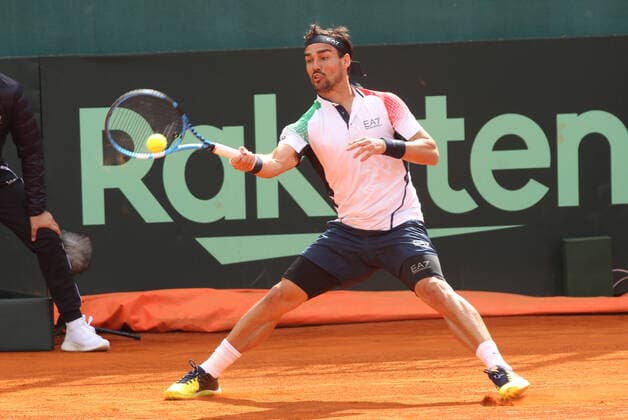 Tennis Cagliari, Davis Cup, Italy-Korea, Fabio Fognini, March 6, 2019. Ph Felice Calabro (Felice Calabr? Fotogramma, Cagliari - 2020-03-06) p.s. la foto e utilizzabile nel rispetto del contesto in cui e stata scattata, e senza intento diffamatorio del decoro delle persone rappresentate  Copyright: xFelicexCalabr?x xFOTOGRAMMAx