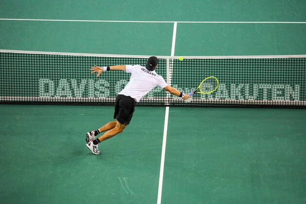 Jan-Lennard STRUFF (GER), Davis Cup Qualifikation 2020 - Deutschland vs. Weißrussland, Düsseldorf, 06.03.2020,