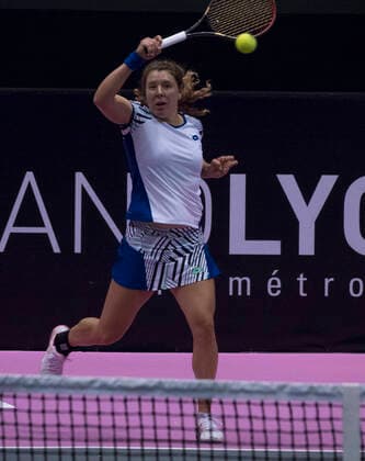 Anna-Lena FRIEDSAM (GER) TENNIS : Open 6eme Sens - Palais des sports Lyon - 06 03 2020 SandrineTHESILLAT Panoramic 