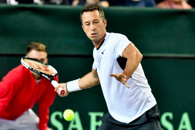 06.03.2020, GER, Davis Cup, Deutschland vs Weißrussland 06.03.2020, GER, Davis Cup, Deutschland vs Weißrussland , CASTELLO , Duesseldorf, im Bild picture shows Philipp Kohlschreiber (GER)