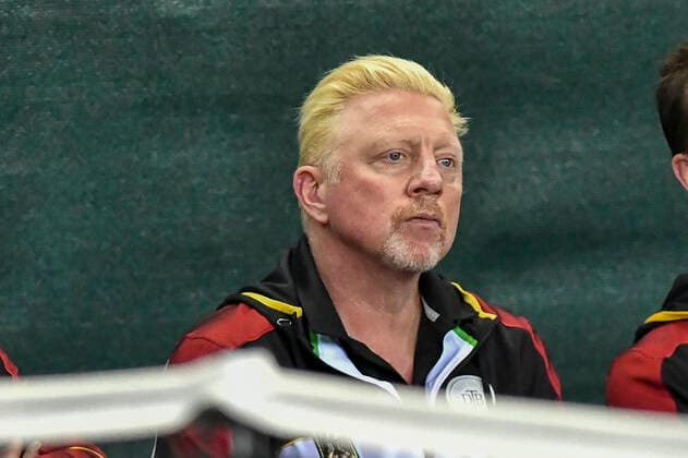 06.03.2020, GER, Davis Cup, Deutschland vs Weißrussland 06.03.2020, GER, Davis Cup, Deutschland vs Weißrussland , CASTELLO , Duesseldorf, im Bild picture shows Boris Becker