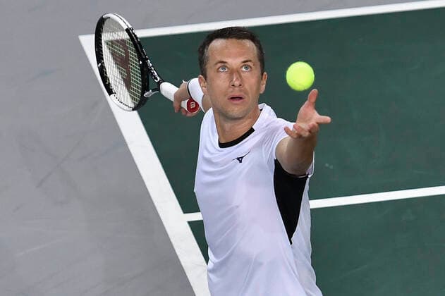 06.03.2020, GER, Davis Cup, Deutschland vs Weißrussland 06.03.2020, GER, Davis Cup, Deutschland vs Weißrussland , CASTELLO , Duesseldorf, im Bild picture shows Philipp Kohlschreiber (GER)