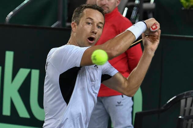 06.03.2020, GER, Davis Cup, Deutschland vs Weißrussland 06.03.2020, GER, Davis Cup, Deutschland vs Weißrussland , CASTELLO , Duesseldorf, im Bild picture shows Philipp Kohlschreiber (GER)