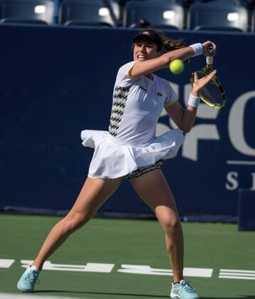 English tennis player Johanna Konta in action against Russian Anastasia Potapova during a game of the Monterrey Open, in Monterrey, Mexico, 6 March 2020. Monterrey Open !ACHTUNG: NUR REDAKTIONELLE NUTZUNG!  Copyright: xMiguelxSierrax AME1815 20200307-637191376837925009