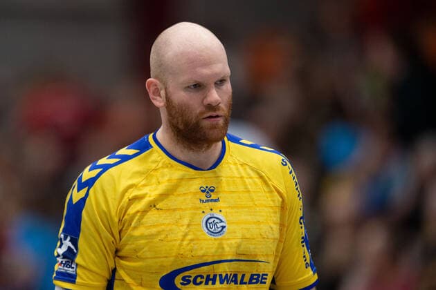 Lübbecke, Deutschland 06.03.2020: 2. Handball-Bundesliga - 2019 2020 - TuS-N-Lübbecke vs. VfL Gummersbach Alexander Becker (Gummersbach) Lübbecke Nordrhein-Westfalen Deutschland Merkur Arena